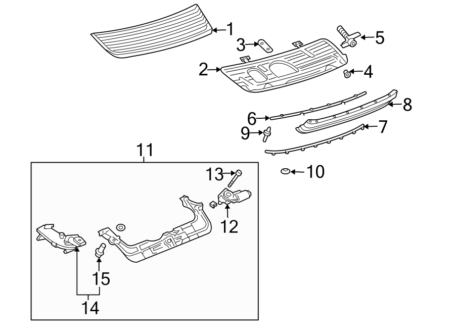 99651210909 - Porsche As spoiler drive. Motor assembly. W/o gt3, w/o 4s